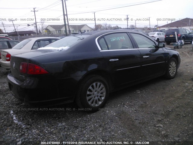 1G4HP57288U187555 - 2008 BUICK LUCERNE CX BLACK photo 4