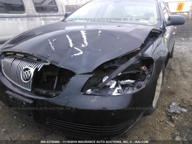 1G4HP57288U187555 - 2008 BUICK LUCERNE CX BLACK photo 6