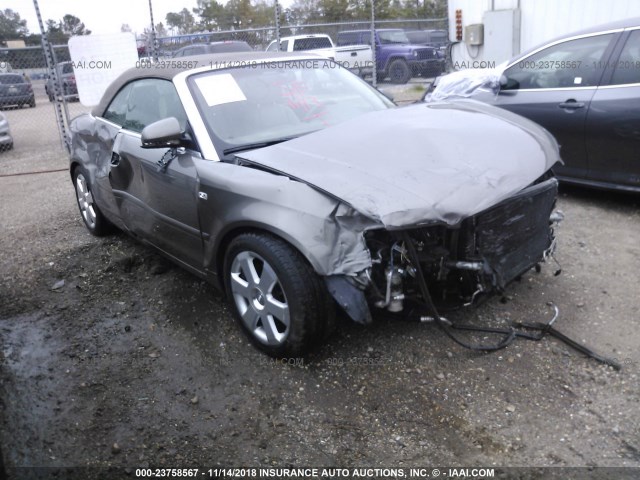 WAUAC48H16K005859 - 2006 AUDI A4 1.8 CABRIOLET BEIGE photo 1