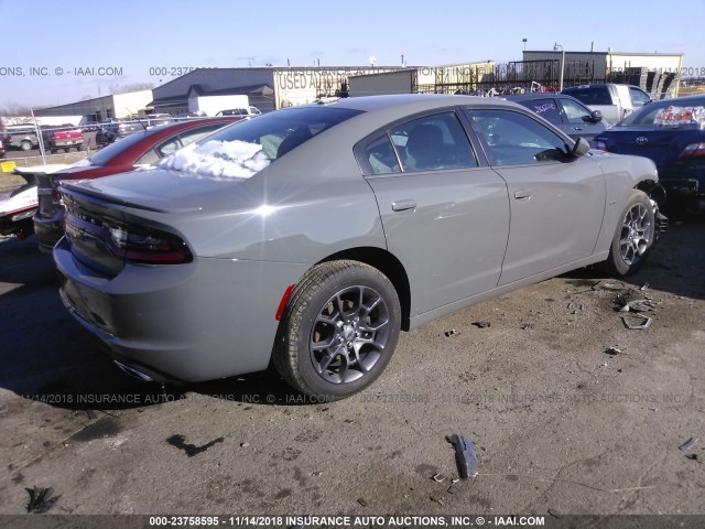 2C3CDXJG0JH291462 - 2018 DODGE CHARGER GT GRAY photo 4