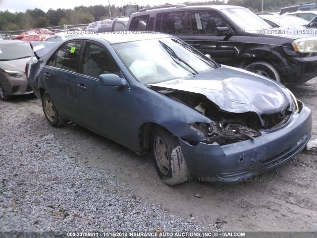 4T1BF32K13U544409 - 2003 TOYOTA CAMRY LE/XLE/SE BLUE photo 1