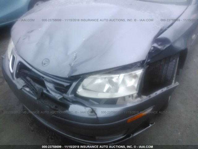 YS3FD46Y971118693 - 2007 SAAB 9-3 2.0T GRAY photo 6