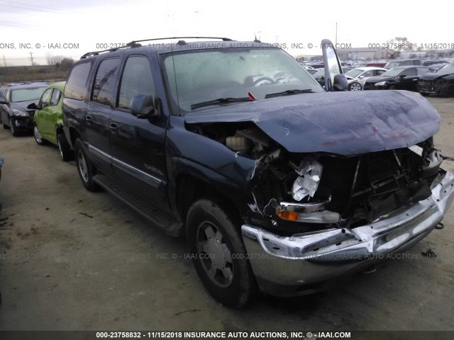 1GKFK16Z15J149796 - 2005 GMC YUKON XL K1500 Navy photo 1