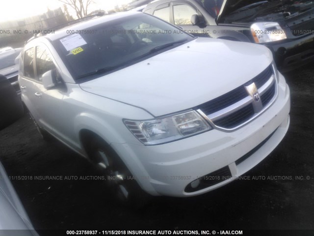 3D4PH9FV7AT283339 - 2010 DODGE JOURNEY R/T WHITE photo 1