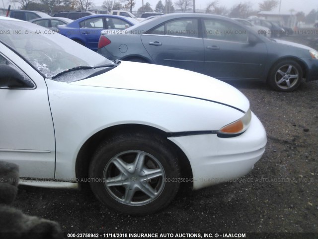 1G3NL52FX4C239636 - 2004 OLDSMOBILE ALERO GL WHITE photo 6