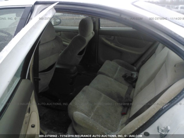 1G3NL52FX4C239636 - 2004 OLDSMOBILE ALERO GL WHITE photo 8