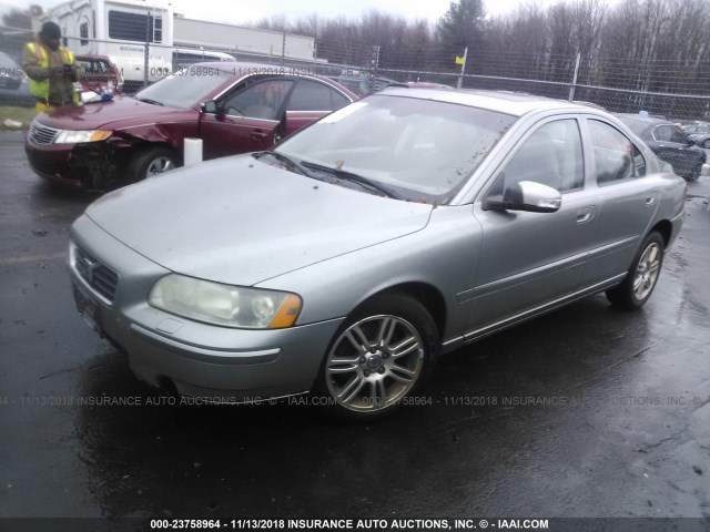 YV1RH592682671068 - 2008 VOLVO S60 2.5T GREEN photo 2