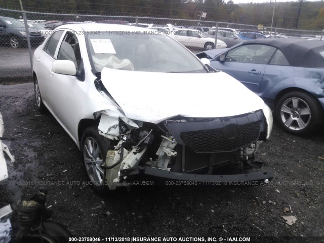 JTDBL40E29J038274 - 2009 TOYOTA COROLLA LE/XLE WHITE photo 6