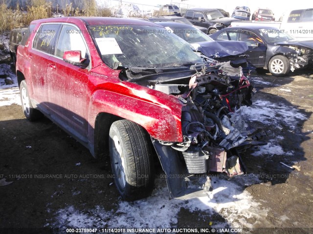 2GKFLVEK3F6416024 - 2015 GMC TERRAIN SLE RED photo 1