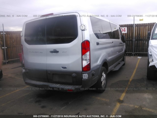 1FBZX2YM1JKA91294 - 2018 FORD TRANSIT T-350 SILVER photo 4