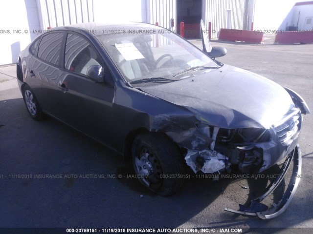 KMHDU46D49U644061 - 2009 HYUNDAI ELANTRA GLS/SE GRAY photo 1