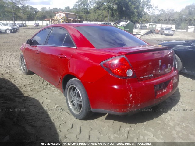 1G2ZF55B764185537 - 2006 PONTIAC G6 SE RED photo 3