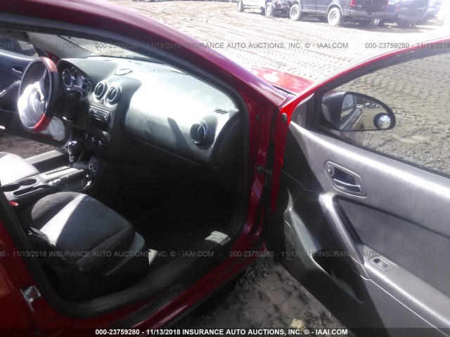 1G2ZF55B764185537 - 2006 PONTIAC G6 SE RED photo 5