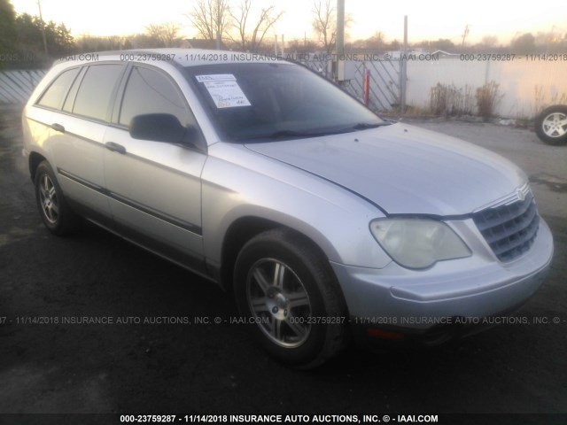 2A8GM48L38R656034 - 2008 CHRYSLER PACIFICA LX SILVER photo 1