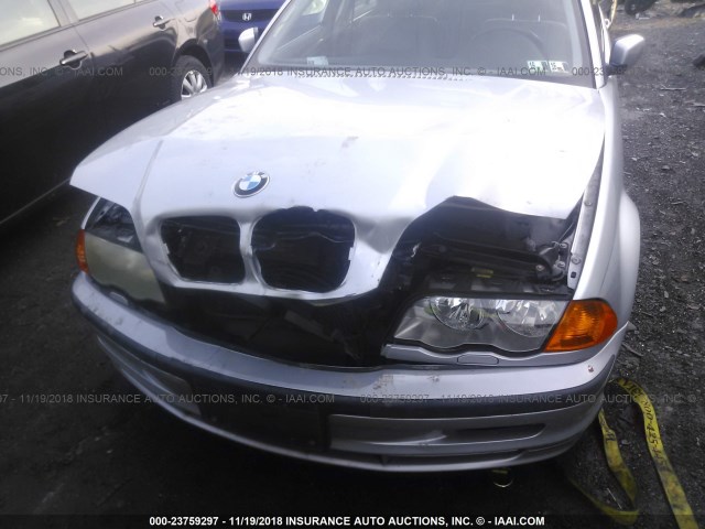 WBAAV53401FJ70579 - 2001 BMW 330 I SILVER photo 6