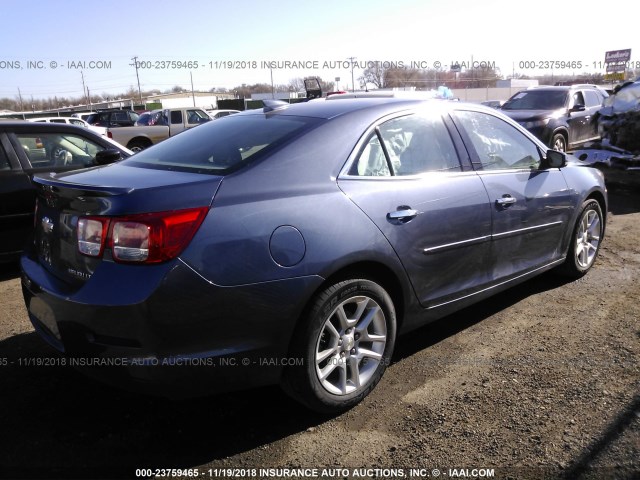 1G11C5SL5FF127910 - 2015 CHEVROLET MALIBU 1LT GRAY photo 4