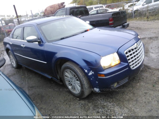 2C3CA5CV9AH173550 - 2010 CHRYSLER 300 TOURING BLUE photo 1