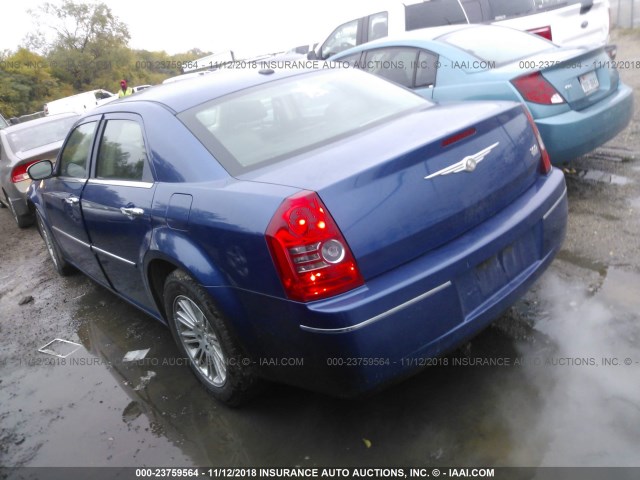 2C3CA5CV9AH173550 - 2010 CHRYSLER 300 TOURING BLUE photo 3