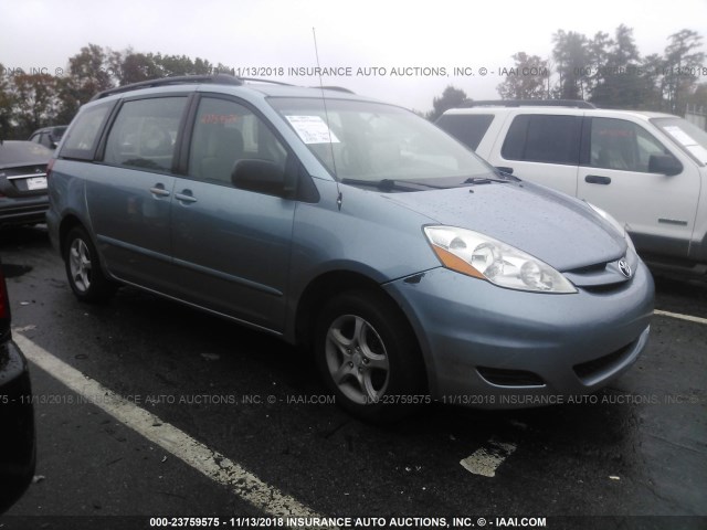 5TDZA23C06S451084 - 2006 TOYOTA SIENNA CE/LE BLUE photo 1