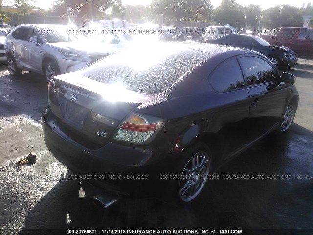 JTKDE177560120504 - 2006 TOYOTA SCION TC 红色 照片 4