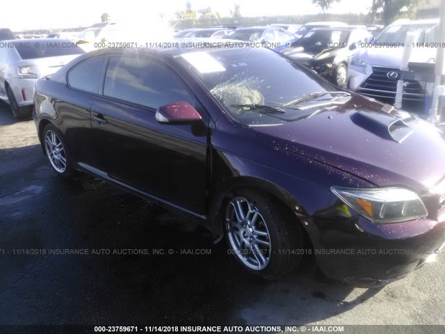 JTKDE177560120504 - 2006 TOYOTA SCION TC 红色 照片 6