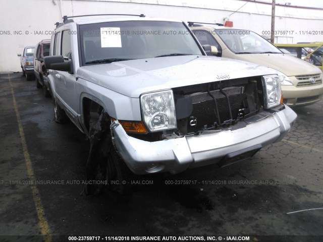 1J4RG4GK2AC108681 - 2010 JEEP COMMANDER SPORT SILVER photo 6