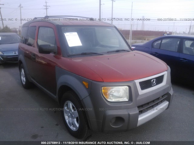 5J6YH28523L029939 - 2003 HONDA ELEMENT EX ORANGE photo 1