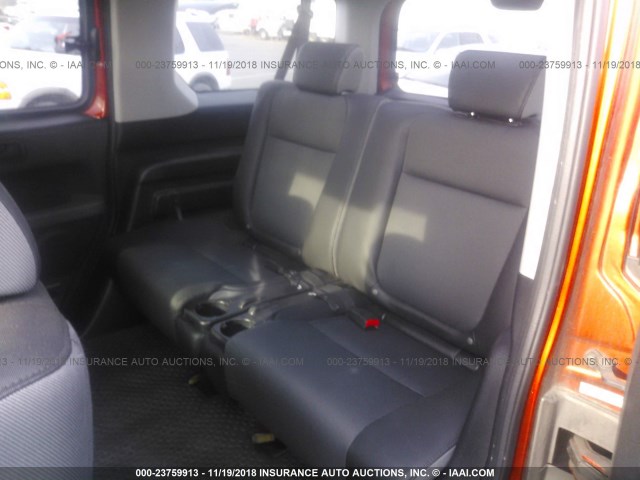 5J6YH28523L029939 - 2003 HONDA ELEMENT EX ORANGE photo 8