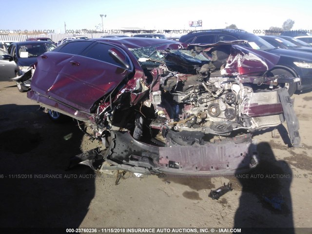 1G11C5SL1FF354737 - 2015 CHEVROLET MALIBU 1LT MAROON photo 1