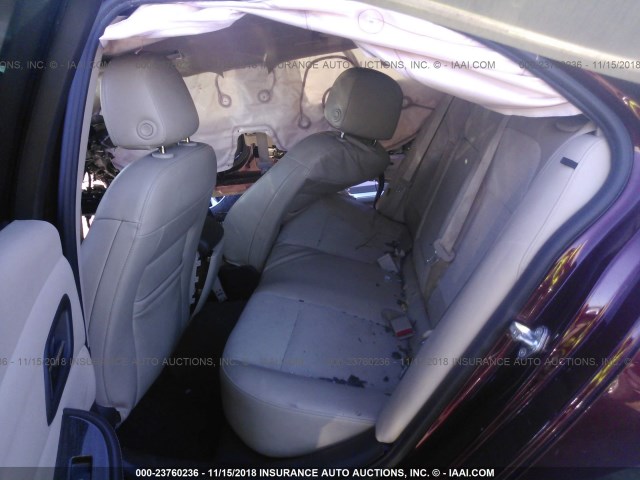 1G11C5SL1FF354737 - 2015 CHEVROLET MALIBU 1LT MAROON photo 8