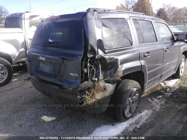 1C4NJRFB9FD354391 - 2015 JEEP PATRIOT LATITUDE GRAY photo 6