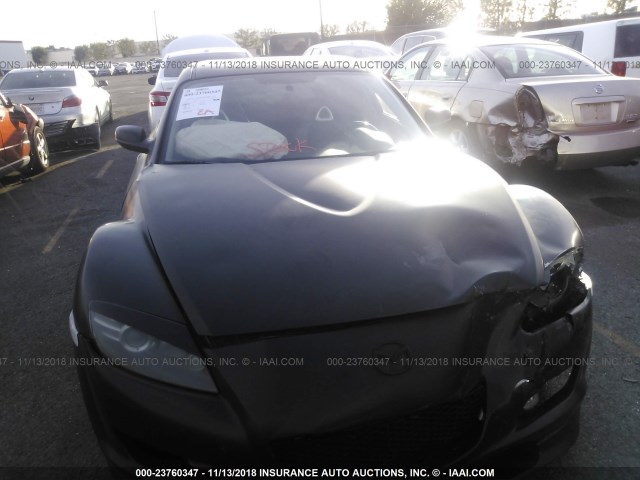 JM1FE173470213108 - 2007 MAZDA RX8 BLACK photo 10