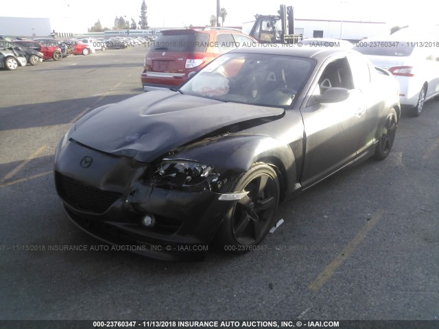 JM1FE173470213108 - 2007 MAZDA RX8 BLACK photo 2