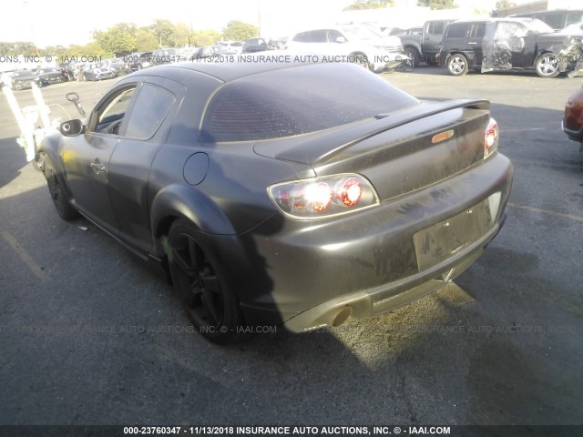 JM1FE173470213108 - 2007 MAZDA RX8 BLACK photo 3