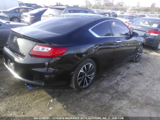 1HGCT1B38DA006325 - 2013 HONDA Accord LX-S BLACK photo 4