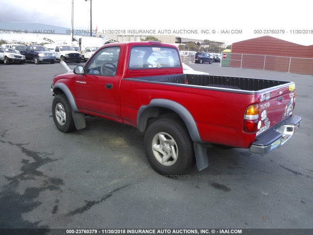 5TENM92N51Z746064 - 2001 TOYOTA TACOMA PRERUNNER RED photo 3