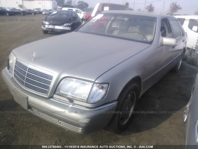 WDBGA43E3SA261130 - 1995 MERCEDES-BENZ S 420 BEIGE photo 2