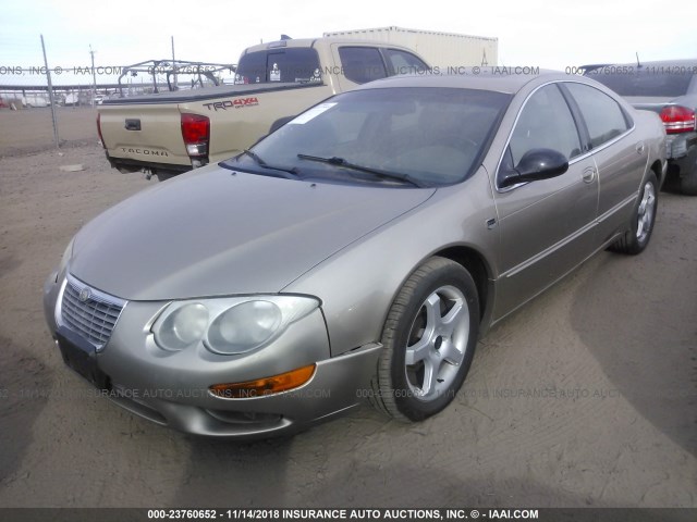 2C3AE66G02H150559 - 2002 CHRYSLER 300M BROWN photo 2