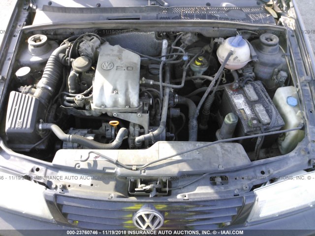 3VWRB81H5WM224789 - 1998 VOLKSWAGEN JETTA GL BLACK photo 10