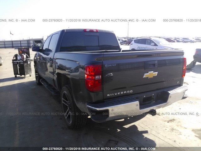 3GCPCRECXGG234259 - 2016 CHEVROLET SILVERADO C1500 LT GRAY photo 3