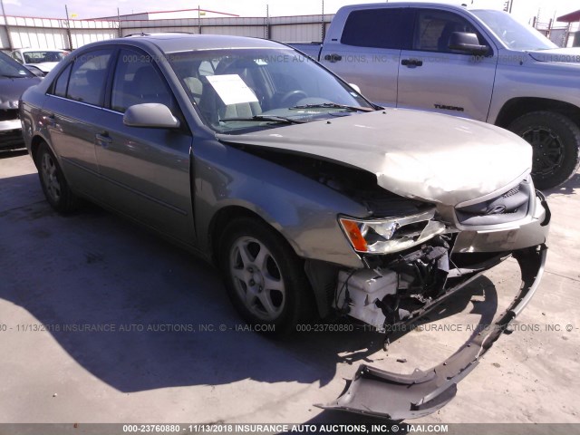 5NPEU46F77H189983 - 2007 HYUNDAI SONATA SE/LIMITED BEIGE photo 1