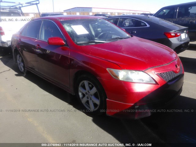 4T1BK46K07U024512 - 2007 TOYOTA CAMRY NEW GENERAT LE/XLE/SE RED photo 1