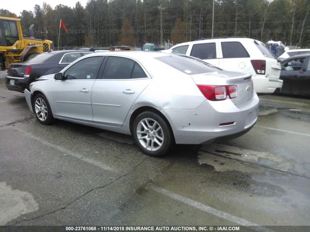 1G11C5SL9FU131275 - 2015 CHEVROLET MALIBU 1LT 银色 照片 3
