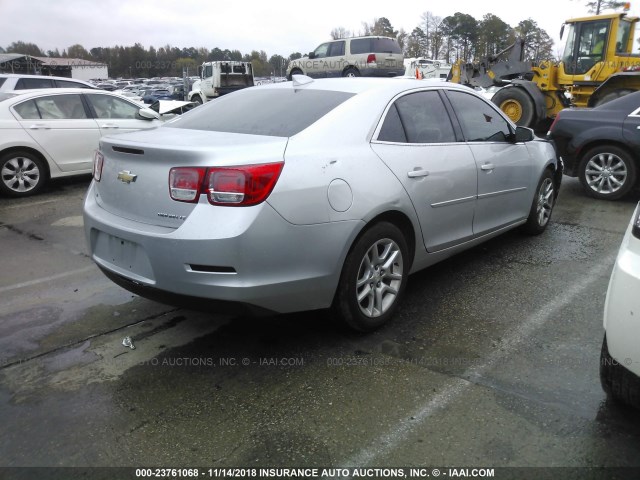1G11C5SL9FU131275 - 2015 CHEVROLET MALIBU 1LT 银色 照片 4