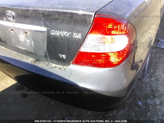 4T1BF30K13U059271 - 2003 TOYOTA CAMRY LE/XLE/SE BLACK photo 6