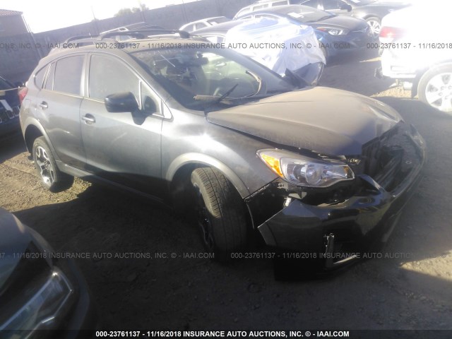 JF2GPABC9H8266929 - 2017 SUBARU CROSSTREK PREMIUM GRAY photo 1