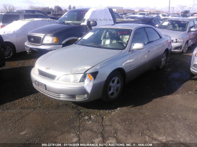 JT8BF28G6W0096504 - 1998 LEXUS ES 300 GRAY photo 2