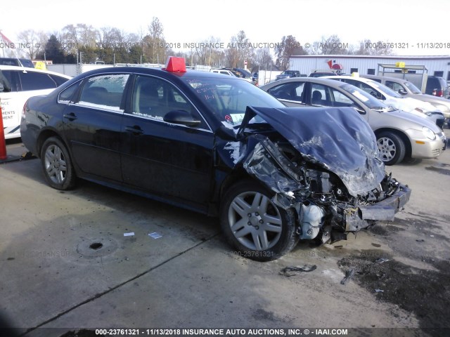 2G1WB5E39E1162914 - 2014 CHEVROLET IMPALA LIMITED LT BLACK photo 1