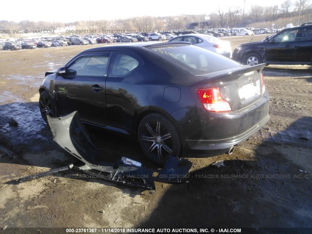 JTKJF5C70C3030426 - 2012 TOYOTA SCION TC 黑色 照片 3