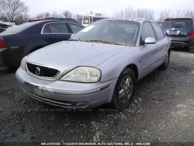 1MEFM55S3YG644180 - 2000 MERCURY SABLE LS PREMIUM SILVER photo 2